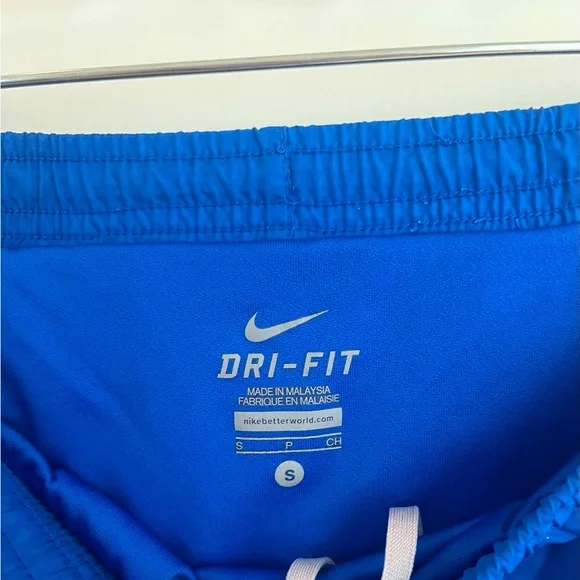 Royal Blue Dri Fit Nike Shorts Women - Picture 3 of 3